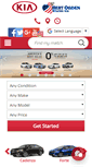 Mobile Screenshot of bertogdenmissionkia.com